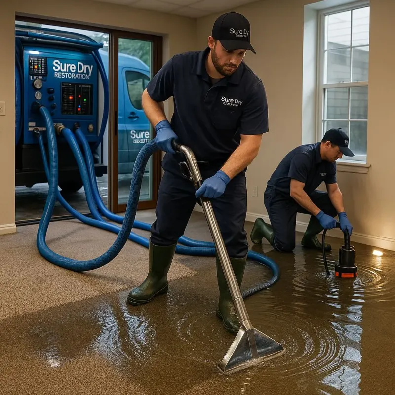 Water Extraction and Removal process in Cecilia, LA